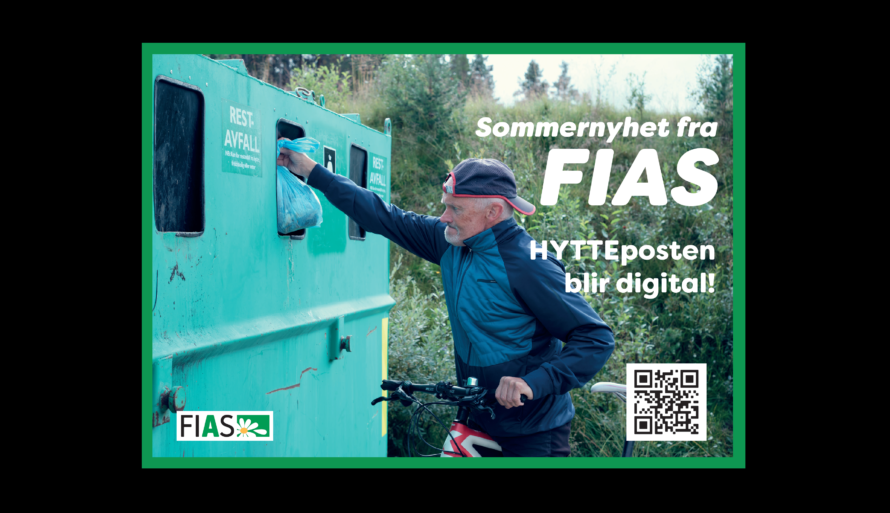 FIASposten - vi sender kort i posten med qr-kodelink