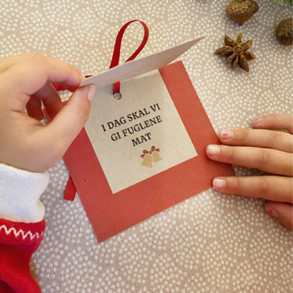 En luke i gavefri adventskalender