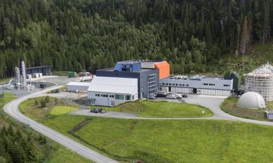 Biogassfabrikken Ecopro AS i Skjørdalen