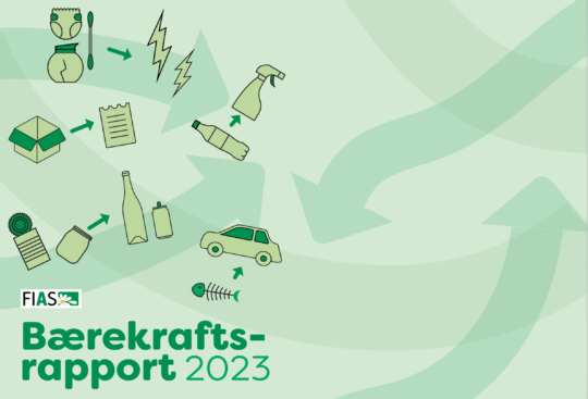 FIAS Bærekraftsrapport 2023 - forside
