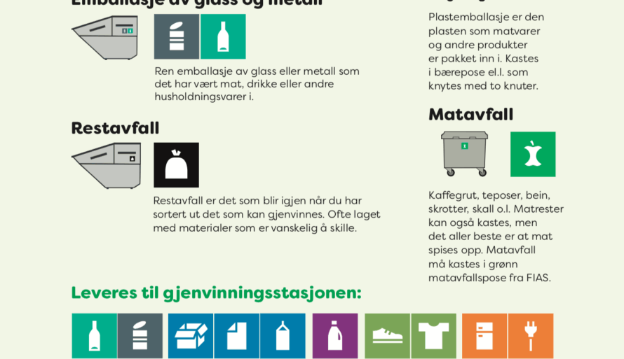Bilde av sorteringsuiden, kan lastes ned som pdf for utskrift